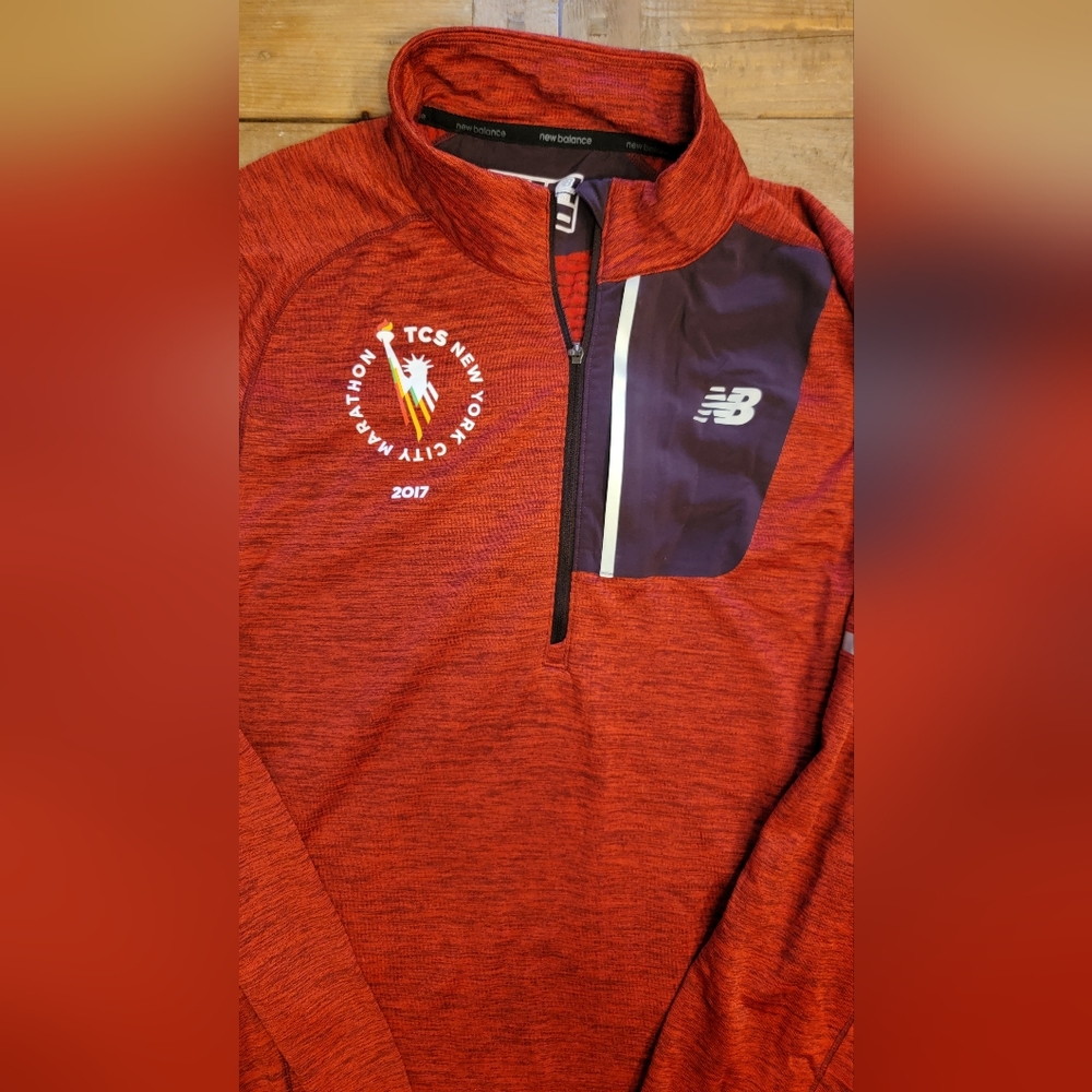 New Balance Men's Nyc Marathon 2017 Nb Heat Grid Jacket